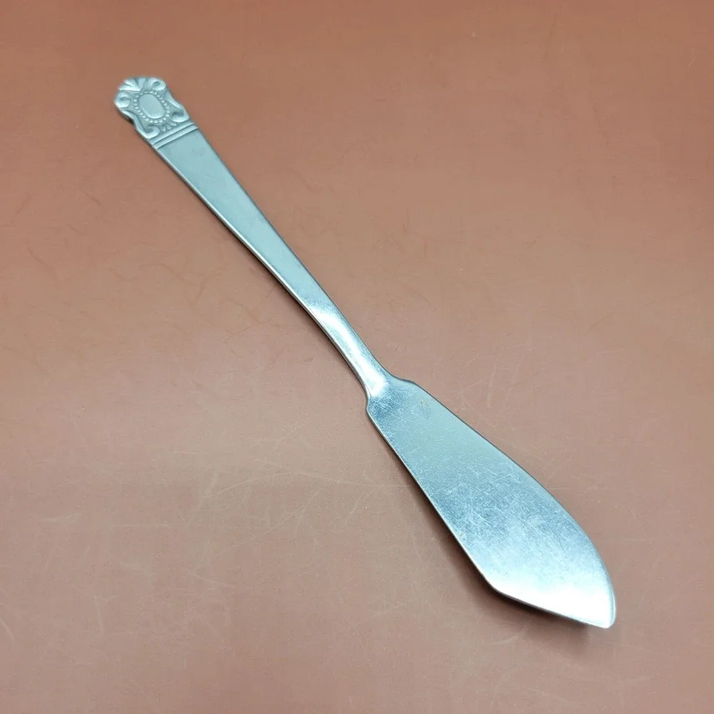 Vintage WF Washington Forge Mystique Stainless Steel Butter Spreader Knife Korea